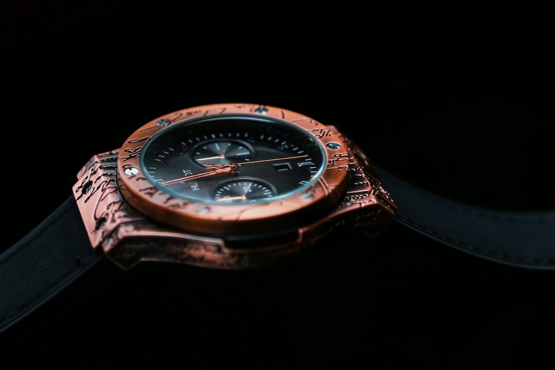 luxury watch close up