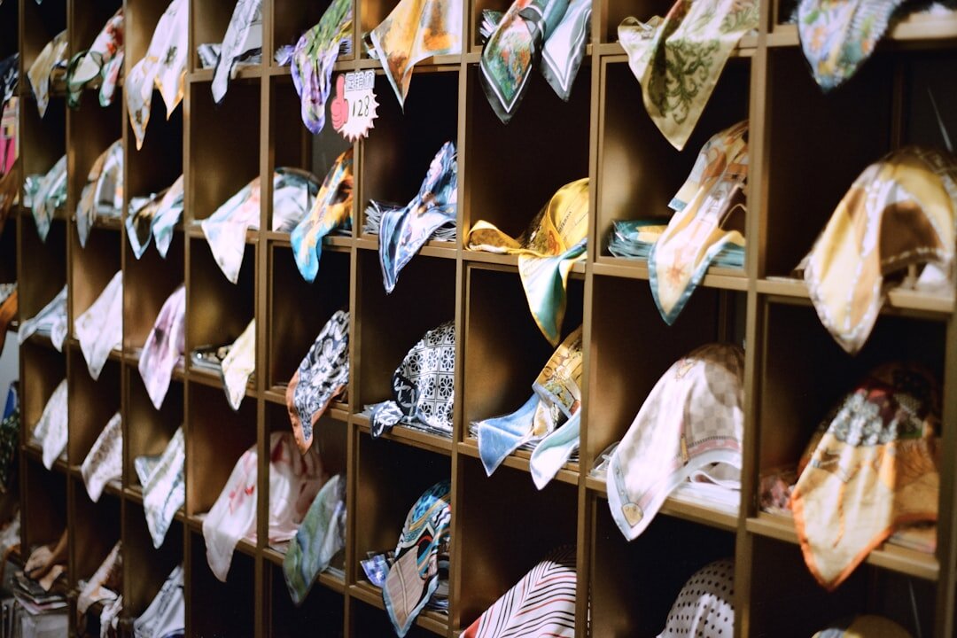 luxury accessories display